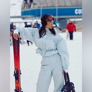 Free People Movement Sunday Skies Jacket in Arctic Snow